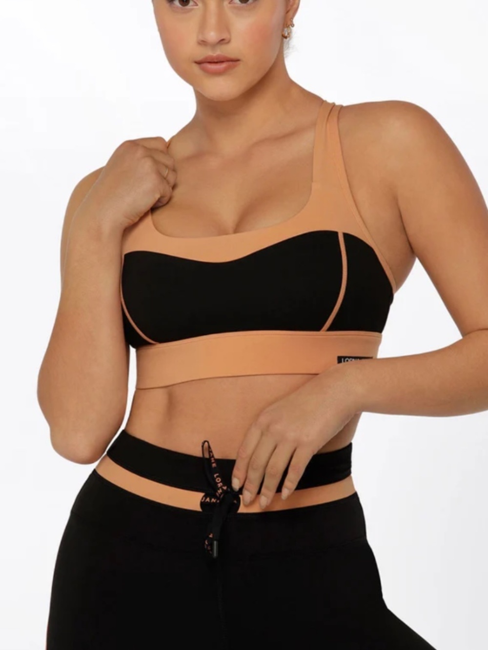 Lorna Jane Summit Support Contrast Sports Bra